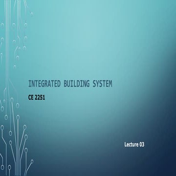 Integrated Building System-Lecture 03.pdf