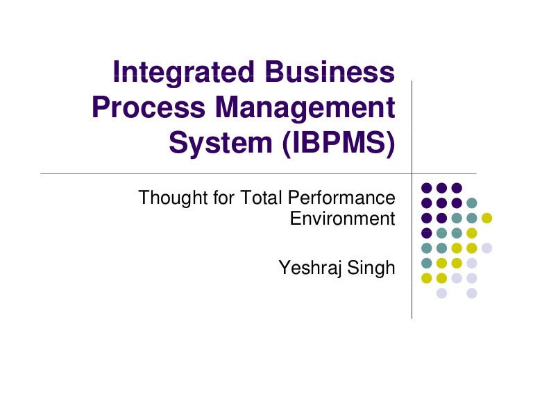 Integrated Business Process Management System