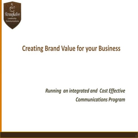 Why Startups need integrated communications to build brand value