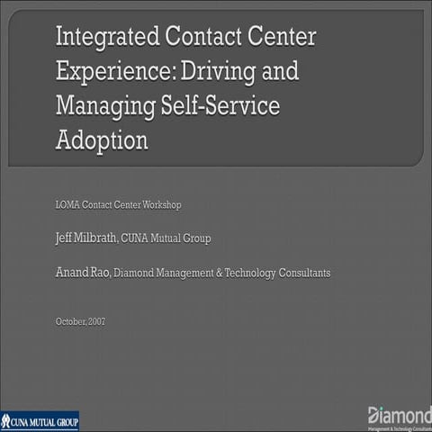 Integrated Contact Center (Final)