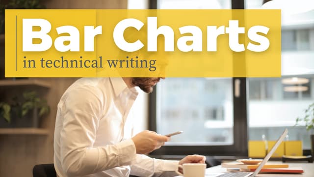 Integrated graphics   bar charts in technical writing