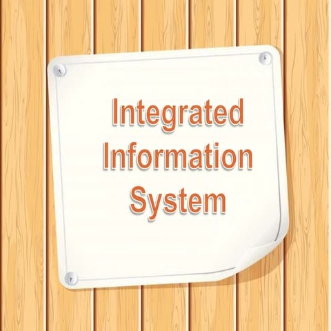 Integrated information systems