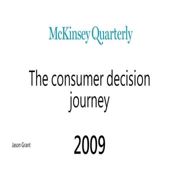 The consumer decision journey | PDF