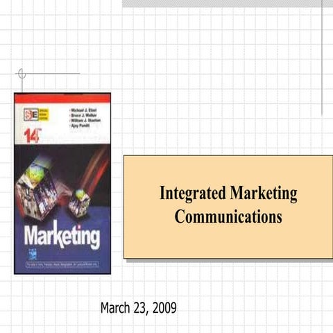 Integrated marketing communication