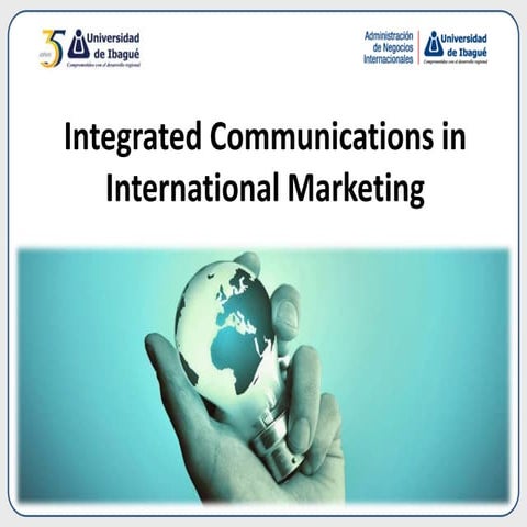 Integrated marketing communications in international marketing