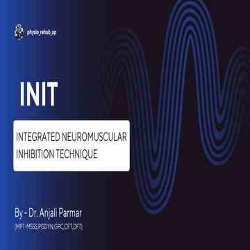 Integrated Neuromuscular Inhibition Technique (INIT)