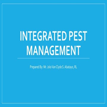 Integrated Pest Management in Libraries, Archives, and Museums