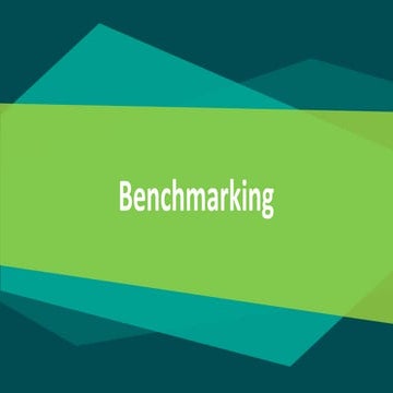 Integrated Security & Risk Management: Benchmarking
