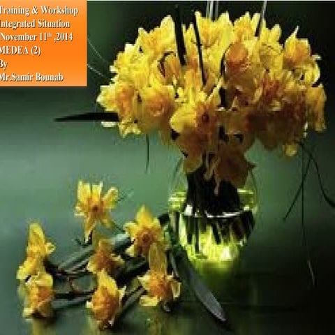 Integrated situation meeting & workshop school year 2014 2015