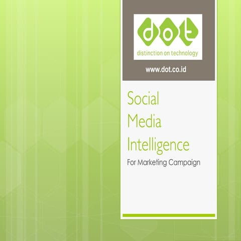 Social Media Intelligence