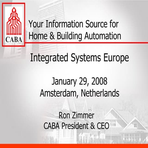Integrated Systems Europe - January 2008