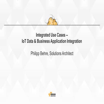 Integrierte Anwendungsfälle - Von der einzelnen Nachricht, über zeitnahe Anal...