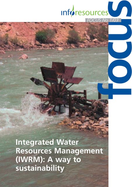 Integrated water resourse management