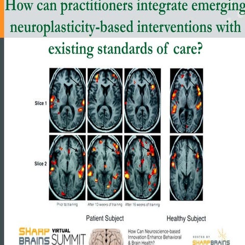 How can prac­ti­tion­ers inte­grate emerg­ing neuroplasticity-based inter­ven...