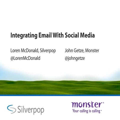 Integrating Email with Social Media