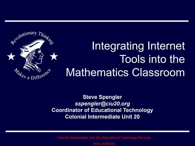 Integrating the Internet into the Mathematics Classroom