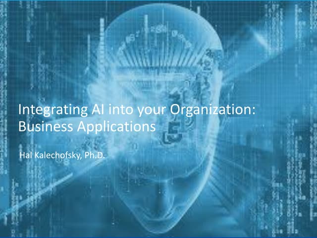 Integrating AI - Business Applications