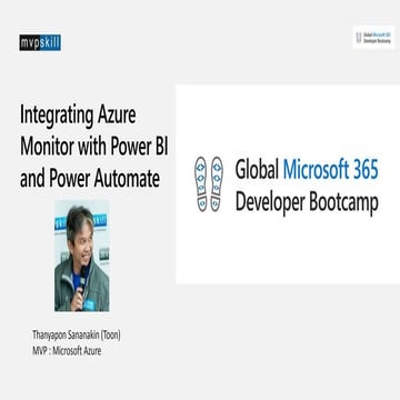 4 Integrating azure monitor with power bi and power automate