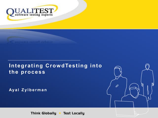 Integrating crowd testing into ci