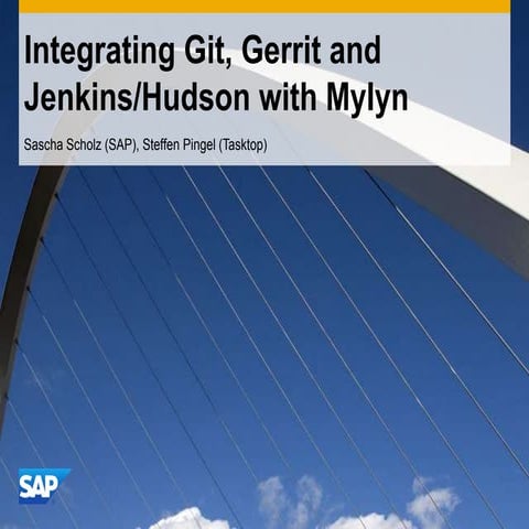 Integrating Git, Gerrit and Jenkins/Hudson with Mylyn