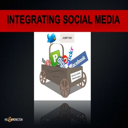 Integrating social media into your marketing mix