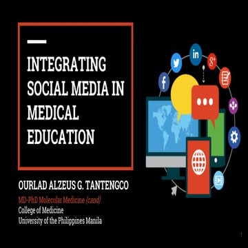 Integrating social media in medical education
