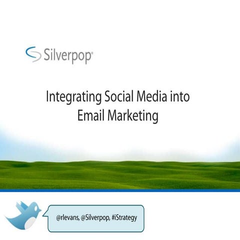 Integrating social media into email marketing
