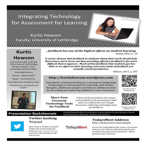 Integrating Technology (Elk Island) handout
