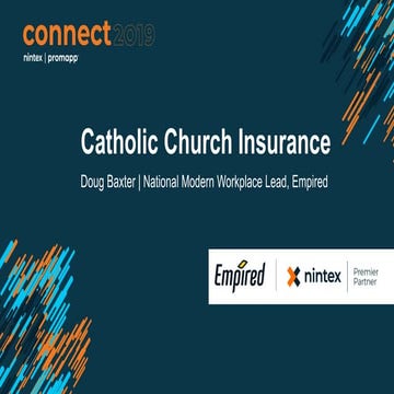 Integration + Automation: How Catholic Church Insurance is Streamlining its D...