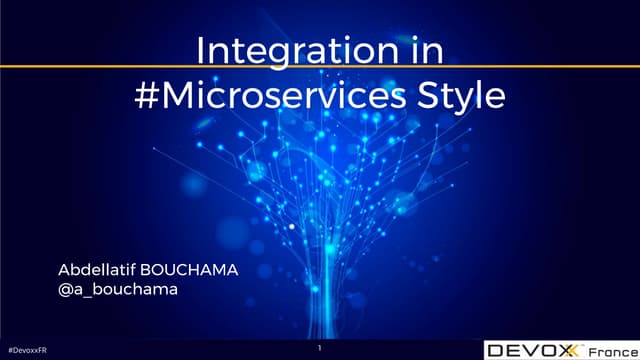 Integration in #Microservices Style