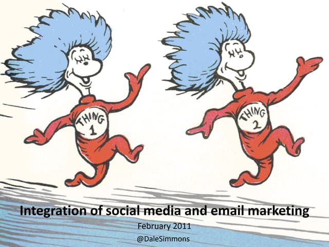 Integration of email & social media