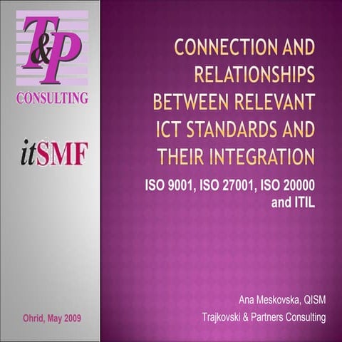 Integration of ICT Standards