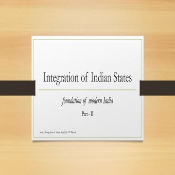 Integration of Junagadh and Kashmir