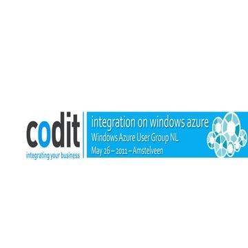 Integration on windows azure