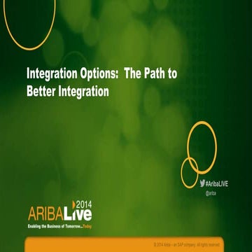 Integration Options: Ways to Better Integration