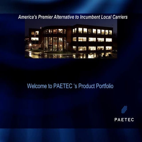 PAETEC SOLUTIONS