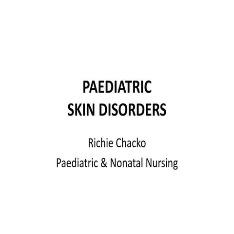 Integumentary disorders  3