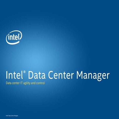 Intel Data Center Manager