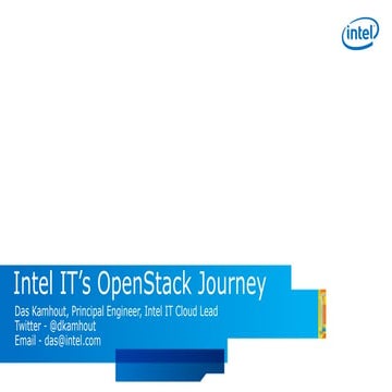 Intel IT OpenStack Journey - OpenStack Fall 2012 Summit.pdf