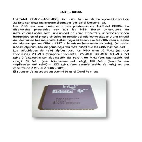 Intel 80486