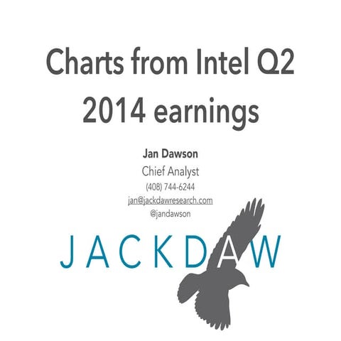 Intel Q2 2014 Earnings Charts