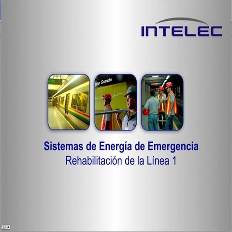 Intelec   Sistemas de Energia de Emergencia    Rehab Linea 1