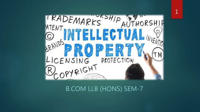 Intelectual property right and Passing Off