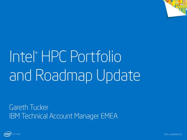Intel HPC Update
