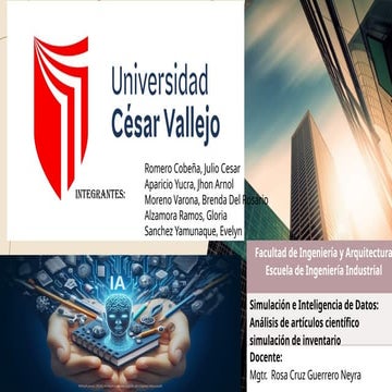 inteligecia artificial basada en la realidad