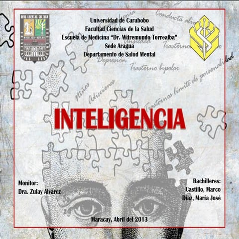 Psicopatología de la inteligencia.