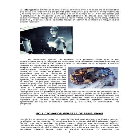 Inteligencia Artificial