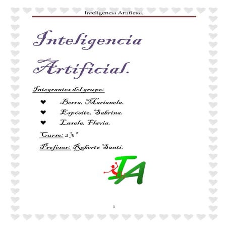 Inteligencia Artificial