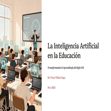 La Inteligencia Artificial en la Educación: Transformando el ...