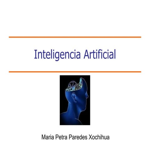 Inteligencia Artificial